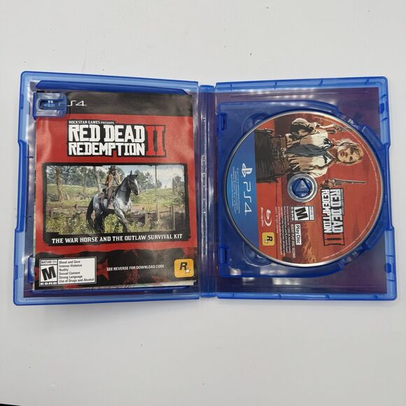 Red Dead Redemption 2 PS4 2018 Complete CIB Tested Working - Picture 3 of 12